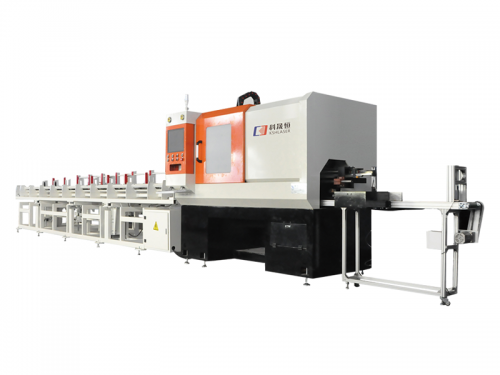 J80 Automatic square pipe and round pipe cutting machine